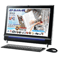 デスクトップPC・モニタ一体型パソコンの方はこちらをクリック