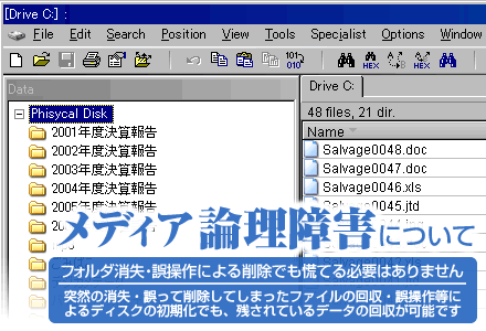 メディア論理障害について